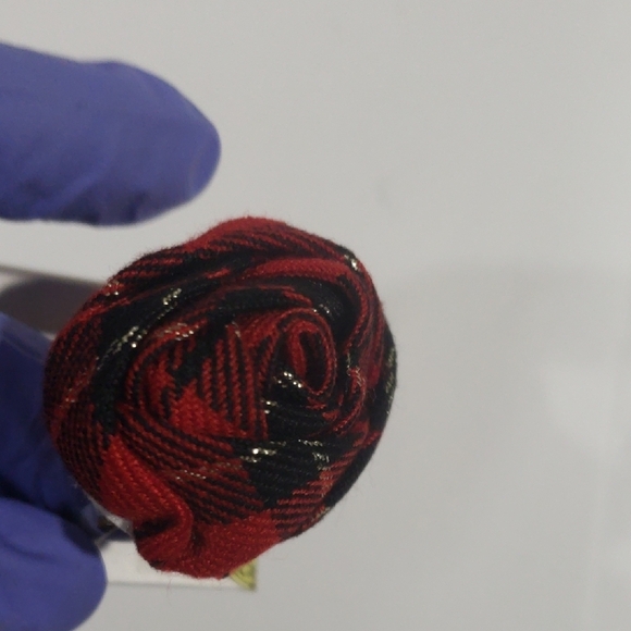 Charlotte Russe Silver tone Red & Black Ring Sized 8 - Women's Fashion Jewelry - Picture 7 of 9